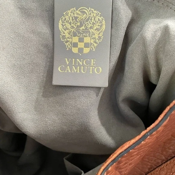 Vince Camuto women’s soft genuine leather Tot-bag cross body. Pine cone color - Picture 10 of 10